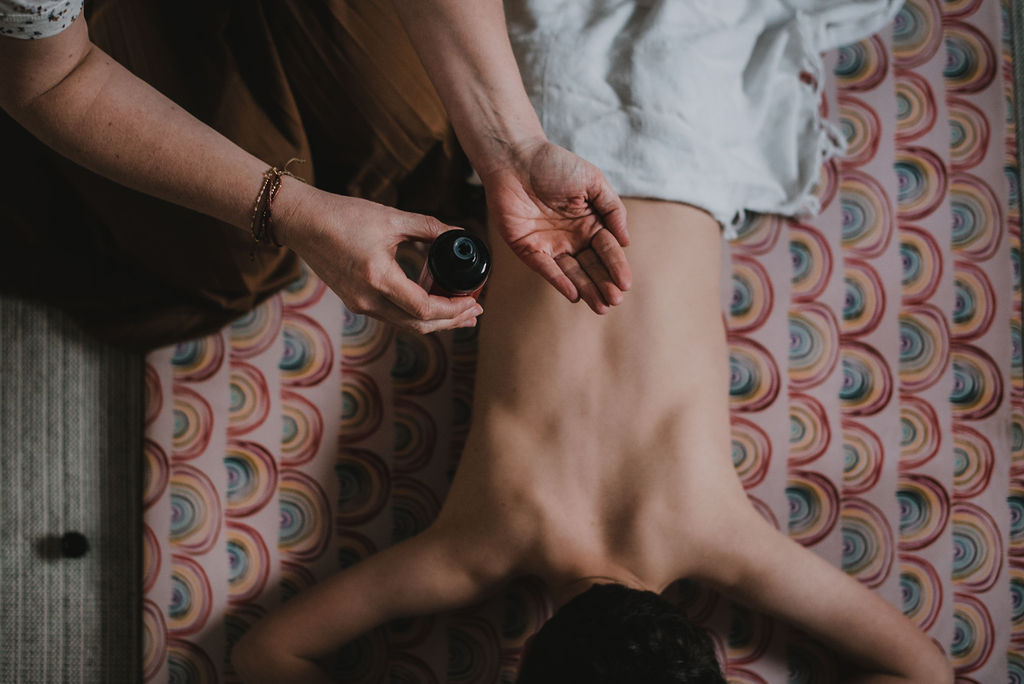 wrijf massageolie - pakje tijd voor wrijftijd